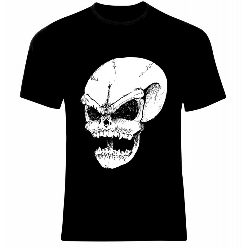 Тениска с Череп - Alien Skull - 500087